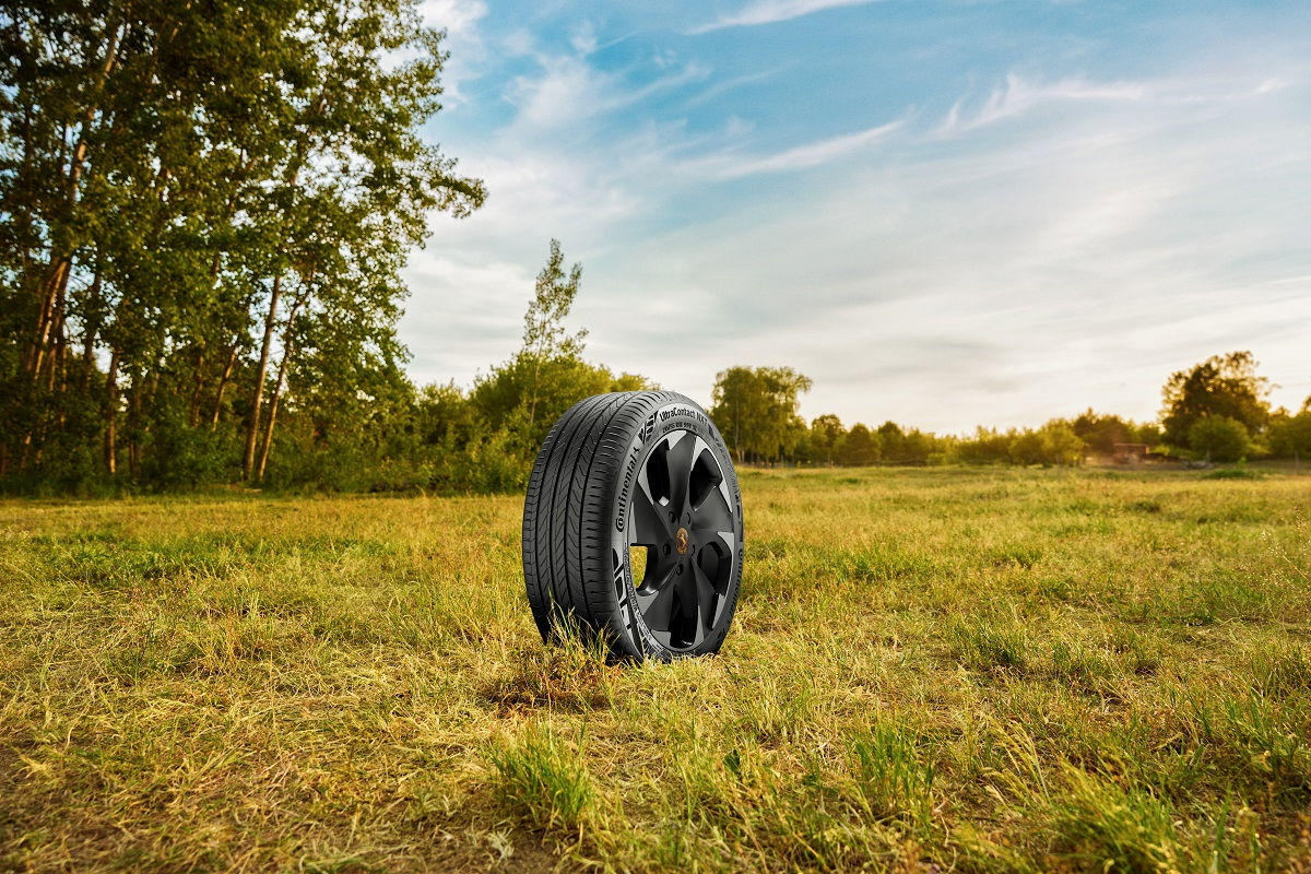 Continental è il primo produttore a lanciare uno pneumatico di serie con un’elevata percentuale di materiali sostenibili