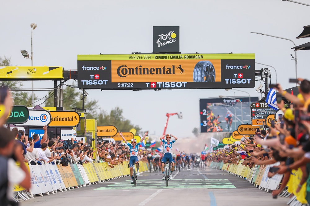 Continental guida la mobilità sostenibile al Tour de France di quest'anno