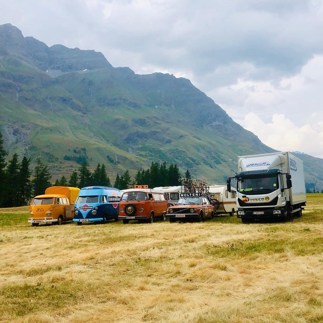 Van seguono il Tour de France