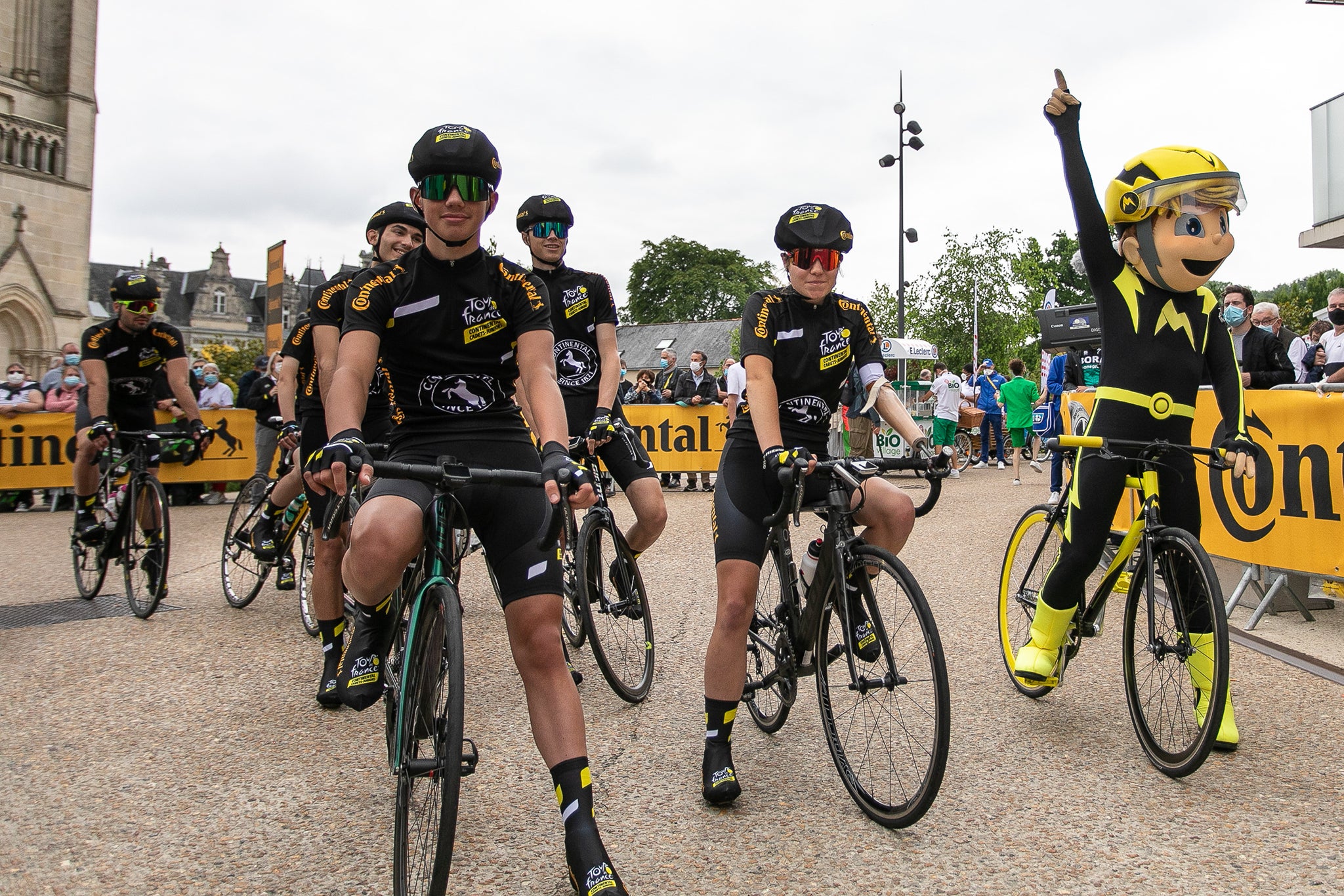 Hervé Tarrieu at Tour de France Tour de France 2021 – Etape 5 – Change / Laval (CLM - 27,2 km) - Cadets-Juniors : Comite Cycliste de la Mayenne
