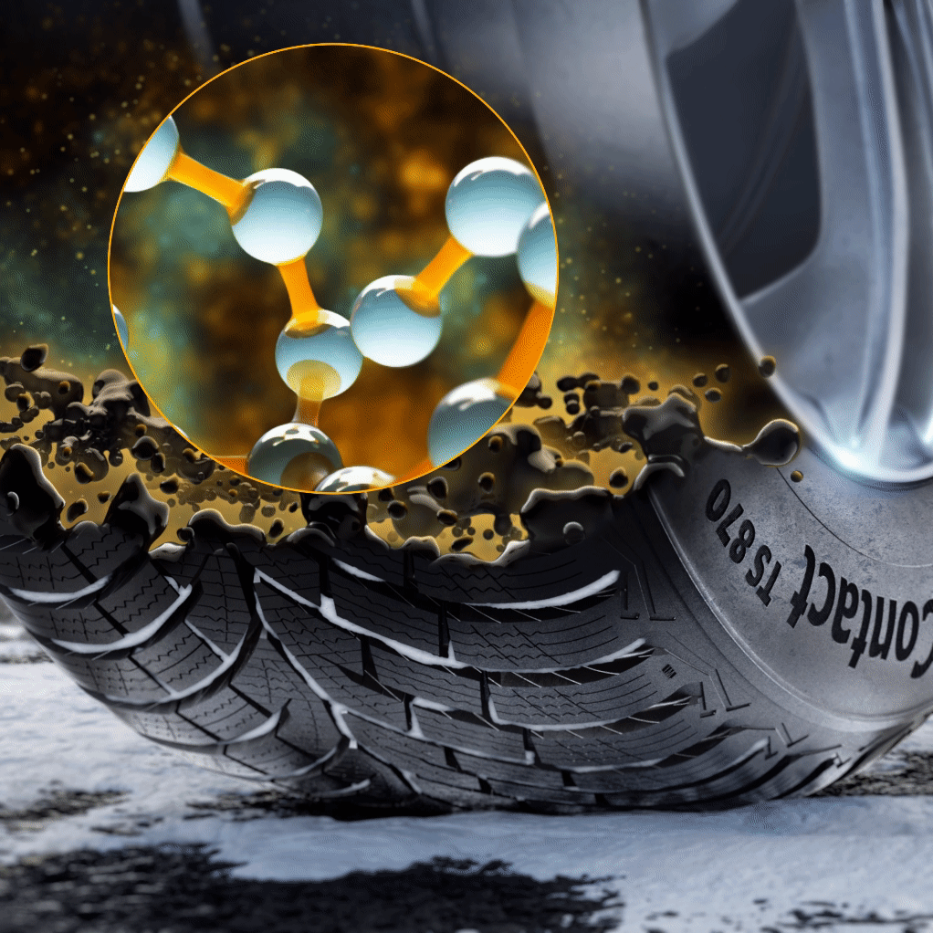 WinterContact TS 870 - Flexible Polymer Matrix Continental WinterContact TS 870 - Flexible Polymer Matrix technical highlight