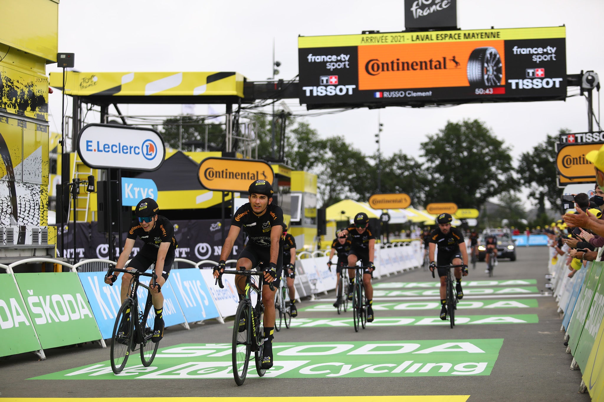 Aurélien Vialatte at Tour de France 30/06/2021 – Tour de France 2021 – Etape 5 – Change / Laval (CLM - 27,2 km) - Comite Cycliste de la Mayenne