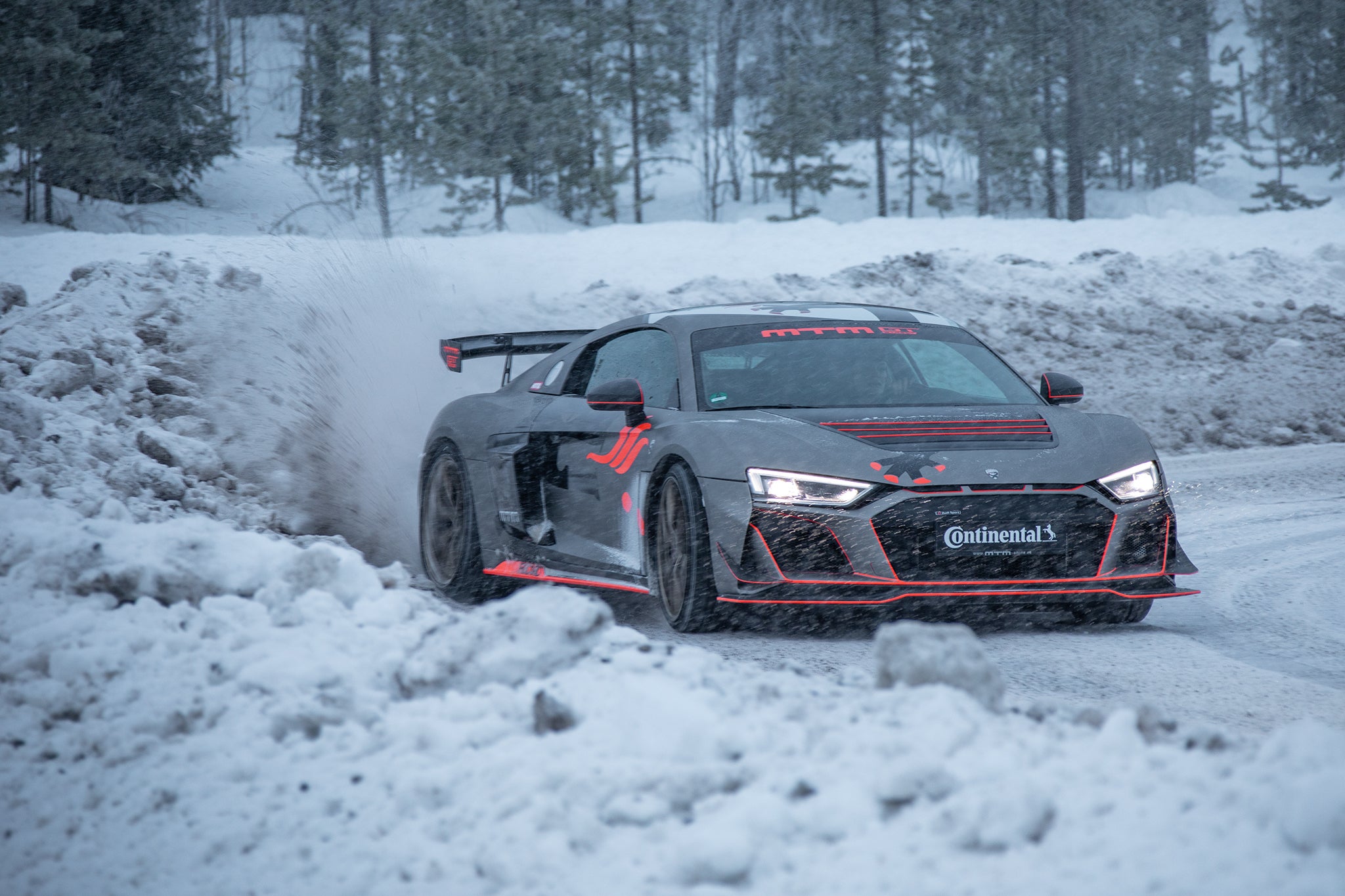 Winter HP event 2022 An Audi R8 during Winter HP event