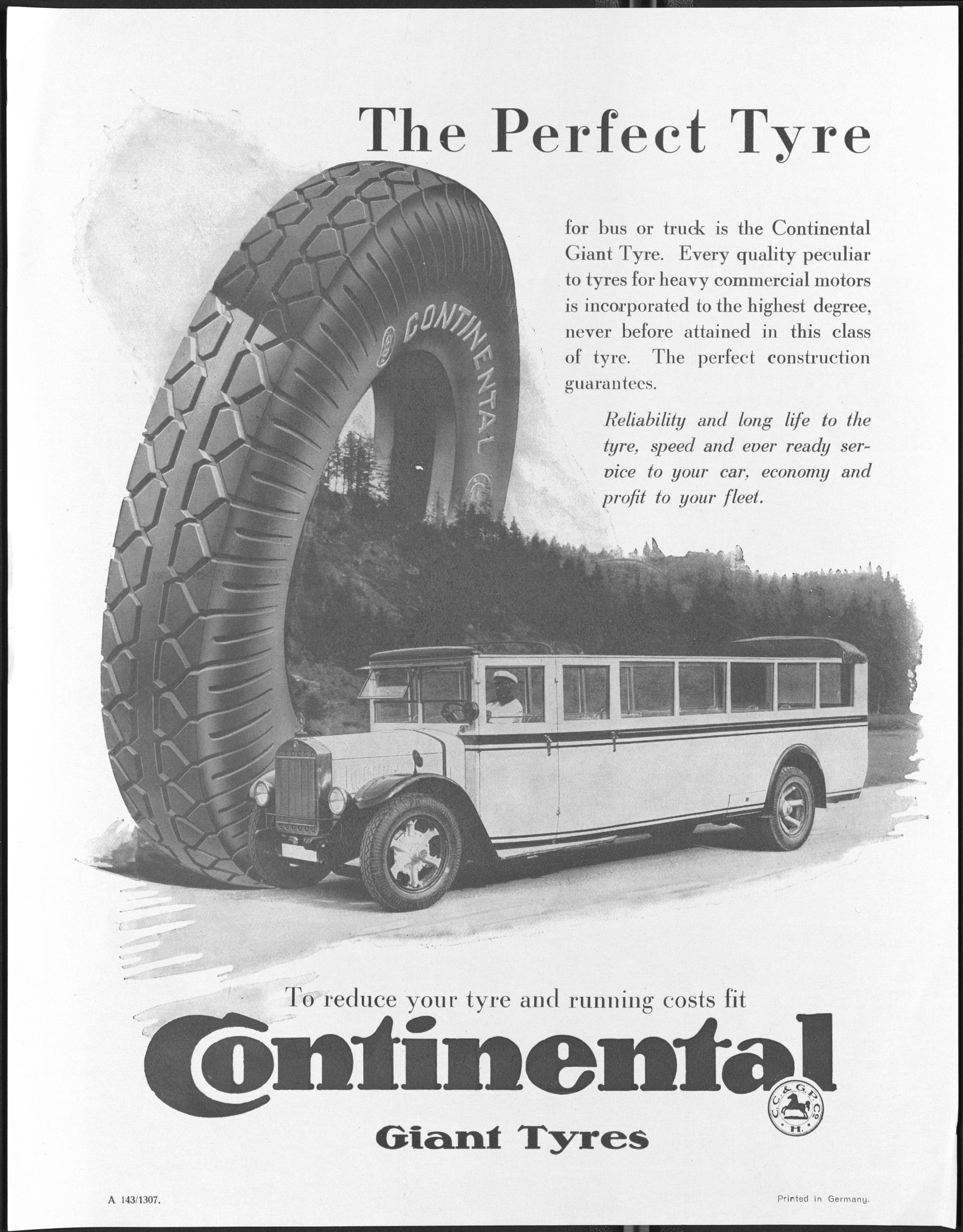 Historical Continental Advertising Early on Continental had the needs of fleet owners in mind.