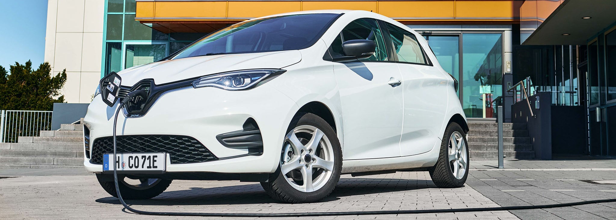 NetZeroNow Electric Car being charged