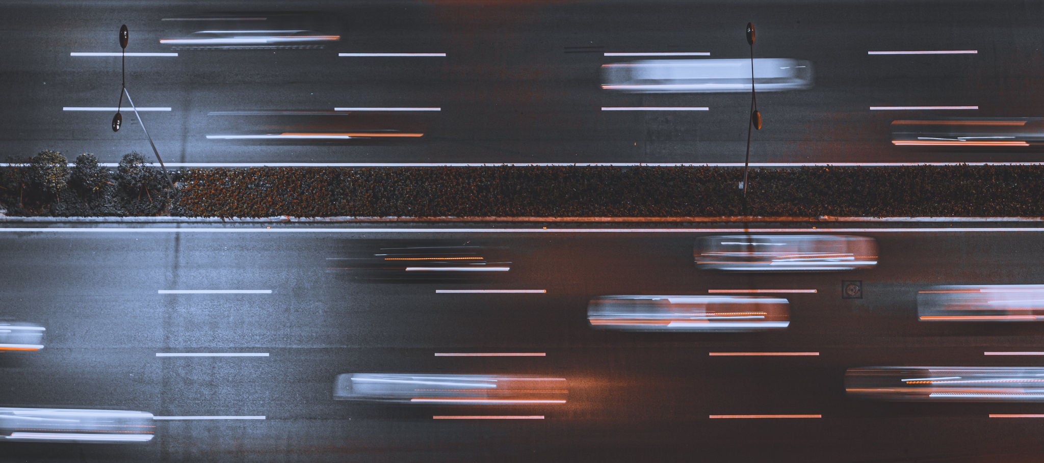 EV maintenance7 Motorway at night