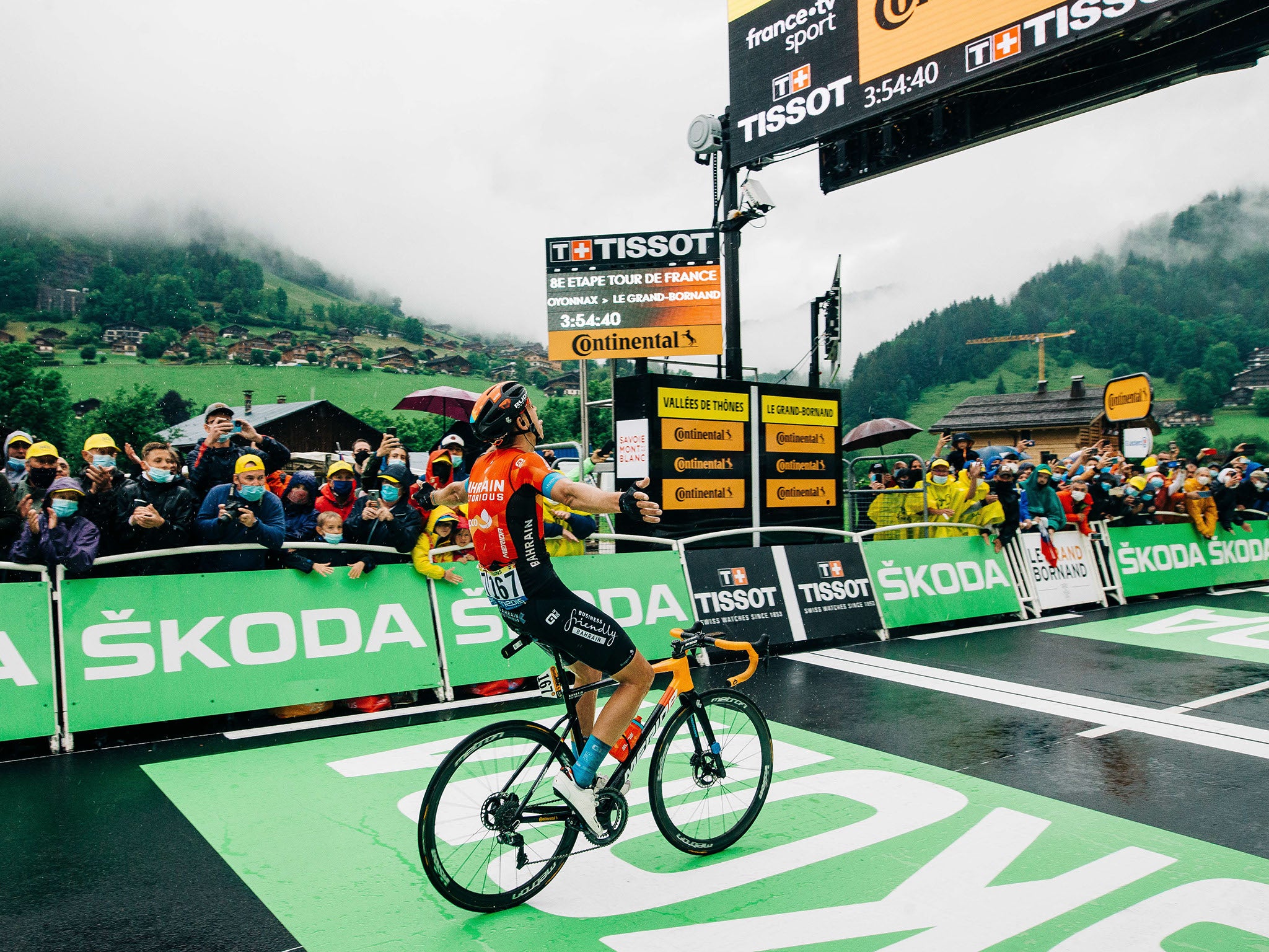 Romain Laurent Tour de France 03/07/2021 – Tour de France 2021 – Etape 8 – Oyonnax / Le Grand-Bornand (150,8 km)