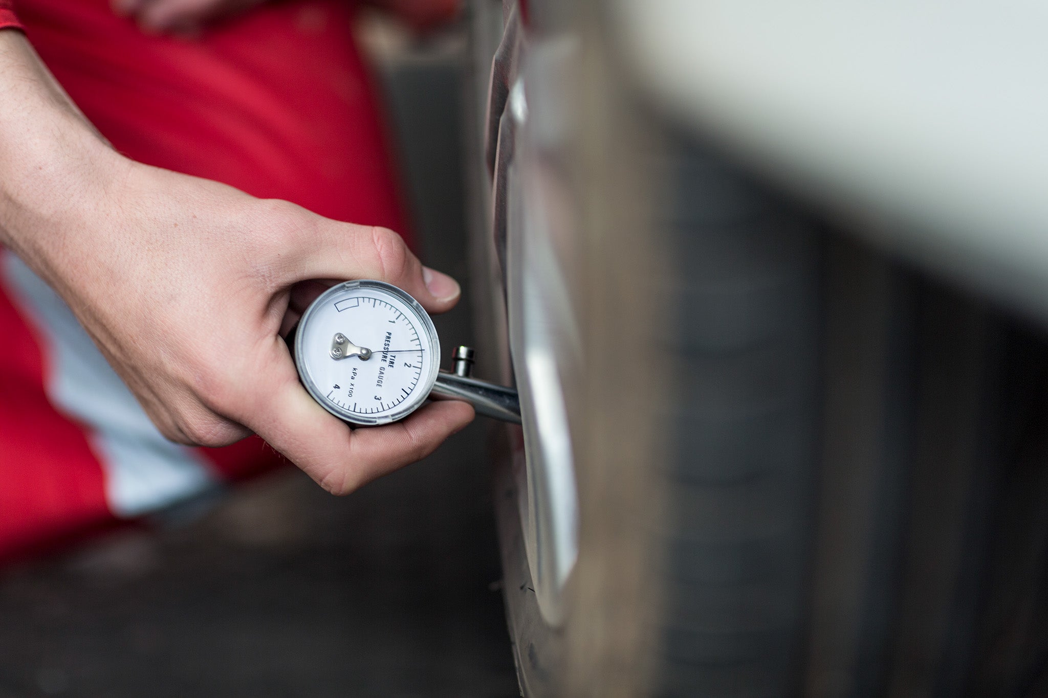 SUV Tire pressure