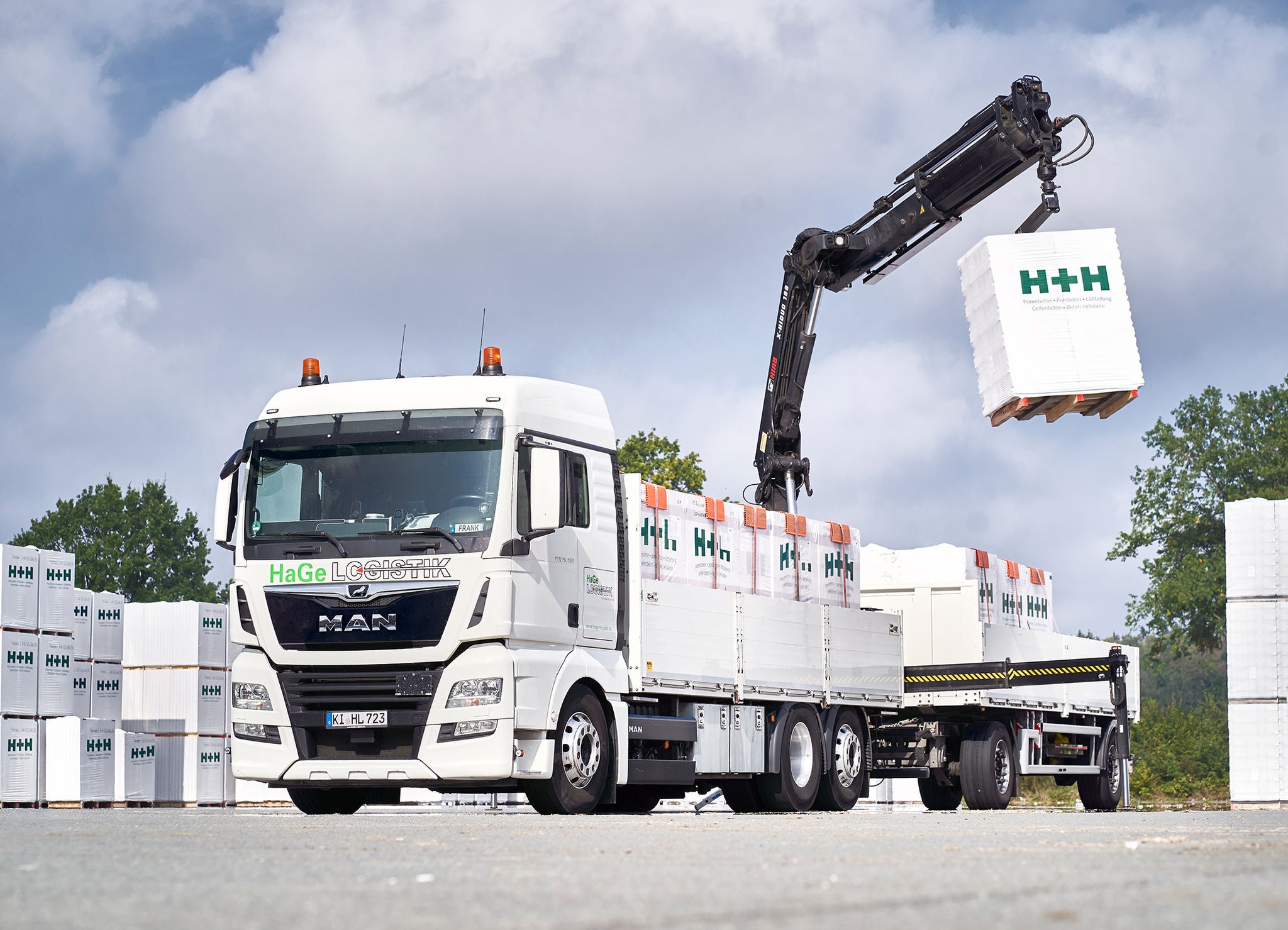 HaGe Logistik truck HaGe Logistik truck