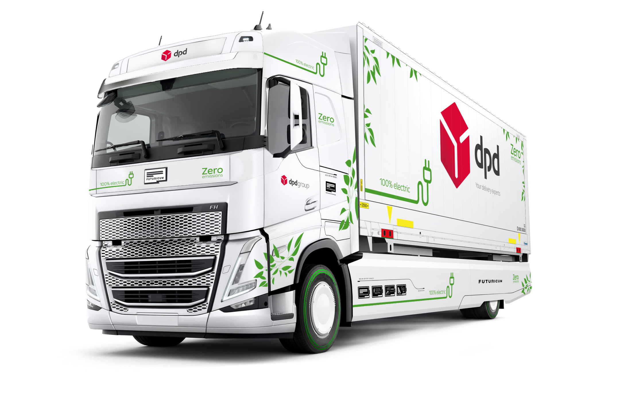 DPD Futuricum e-truck DPD Futuricum e-truck
