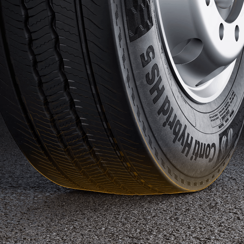Conti Hybrid HS5 - Even Wear Continental Conti Hybrid HS5 - Even Wear Technical Highlight