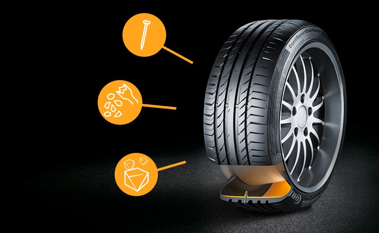 ContiSeal Tire with ContiSeal technology