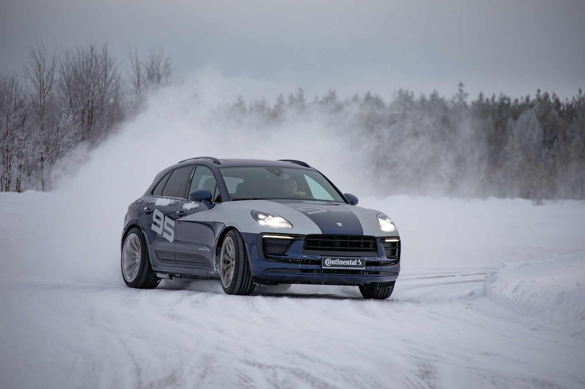 Winter HP event 2022 Porsche in action during the Winter HP event