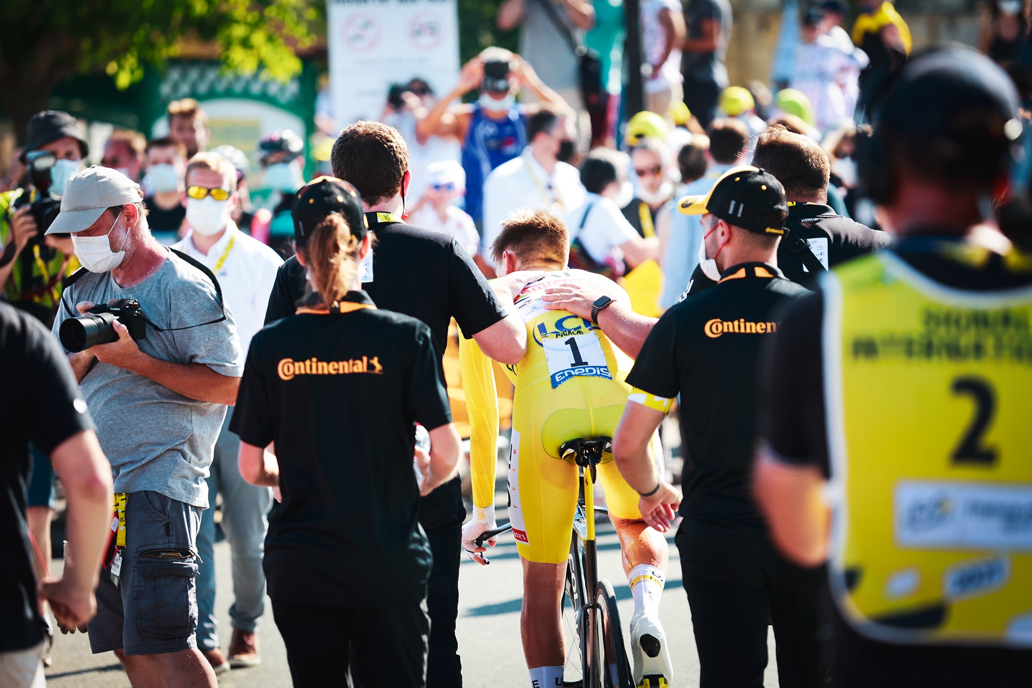 Aurélien Vialatte at Tour de France 17/07/2021 – Tour de France 2021 – Etape 20 – Libourne / Saint-Emilion (CLM – 30,8 km) -