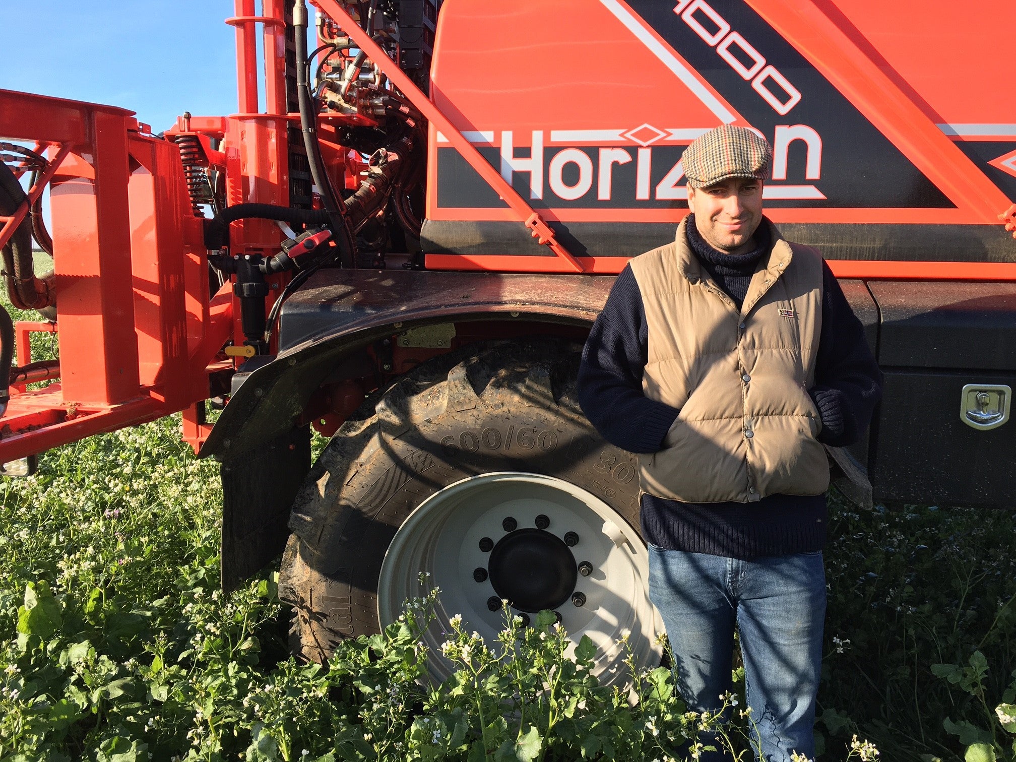 James Goodley Zero Till Farmer, Norfolk, UK