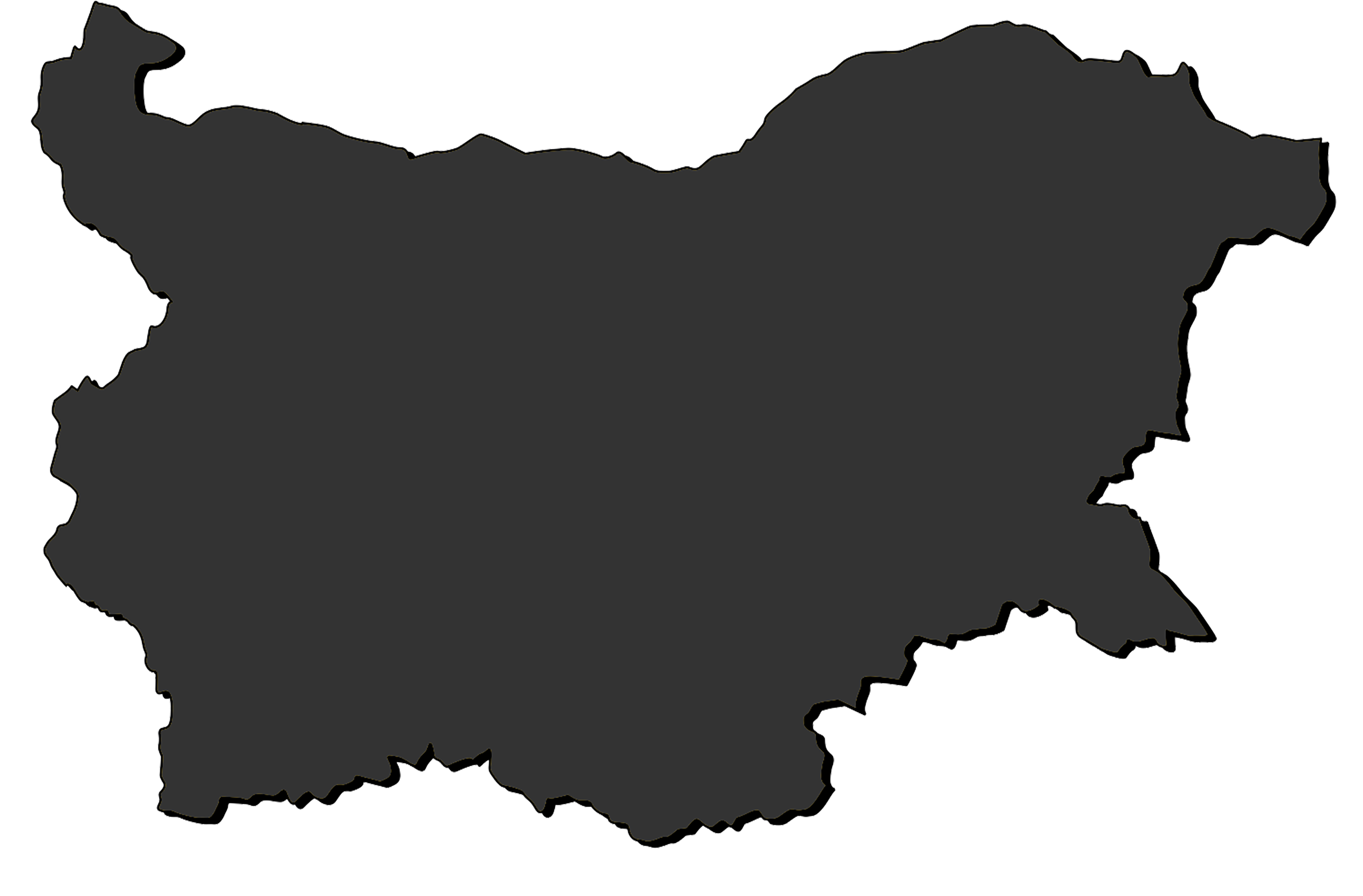 Map of Bulgaria