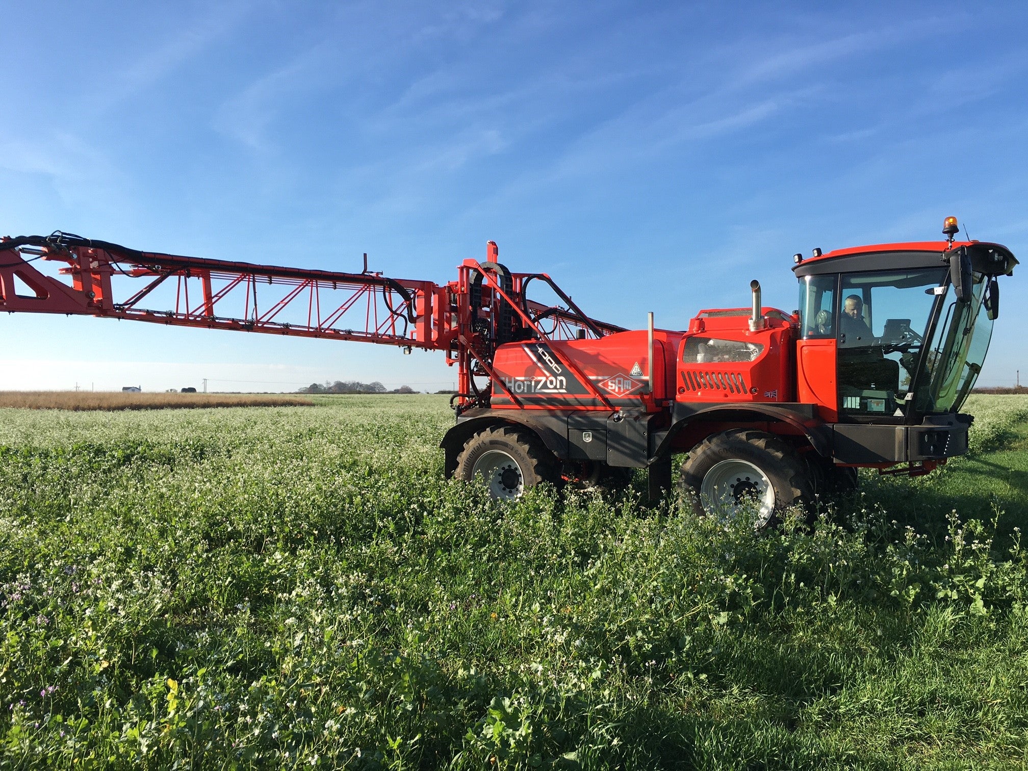 James Goodley - SAM Sprayer on Continental VF TractorMaster 600/60R30 