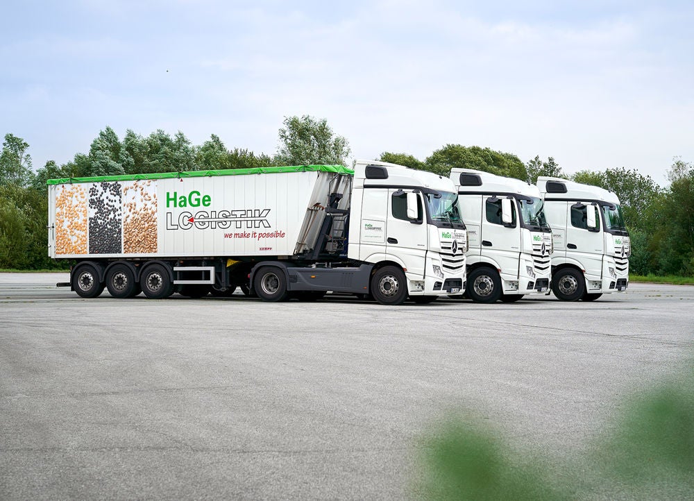 HaGe Logistik truck HaGe Logistik truck