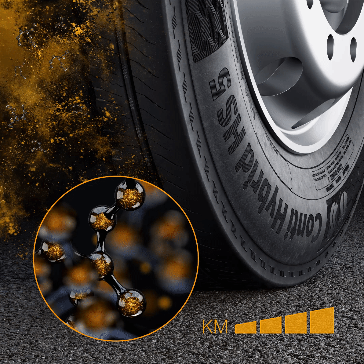 Conti Hybrid HS5 - Mileage Continental Conti Hybrid HS5 - Mileage Technical Highlight