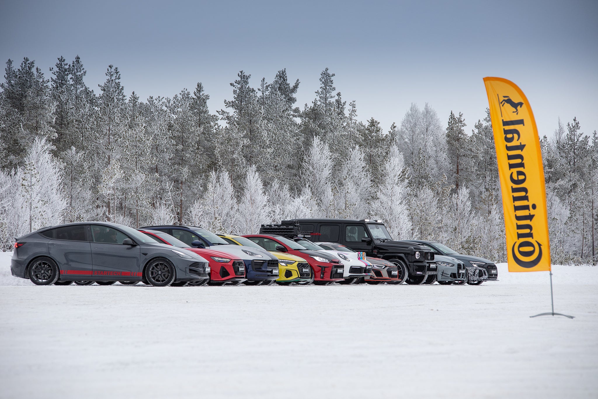Winter HP event 2022 Cars taking part on the Winter HP event