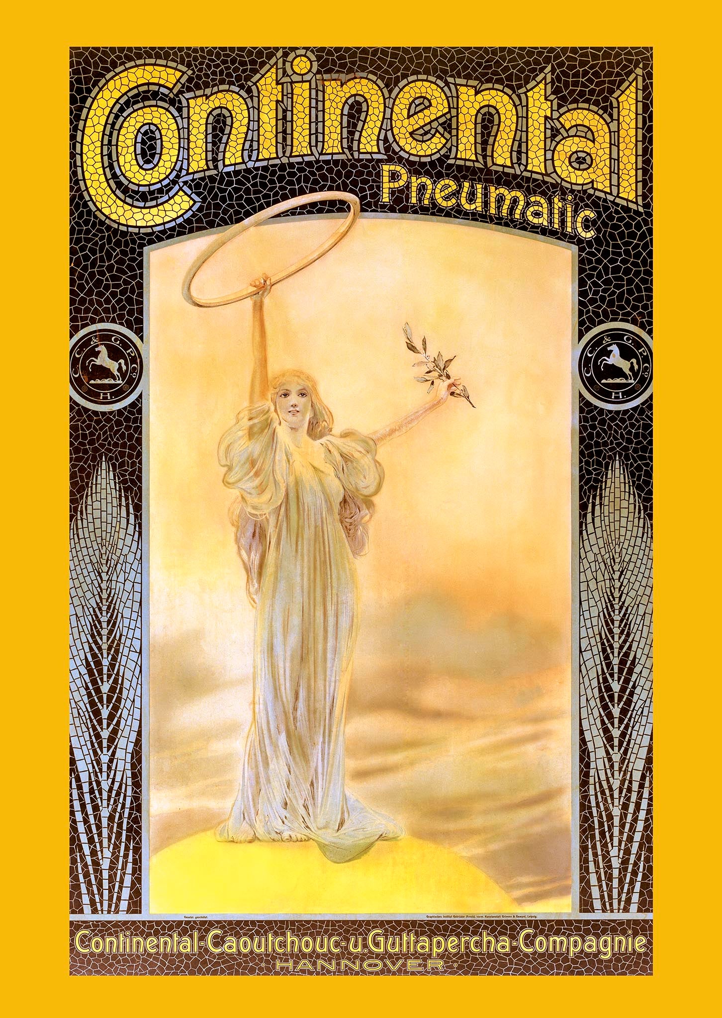 Historical Continental Advertising The golden age of transportation and mobility provided inspiration for another emerging art form: advertisements