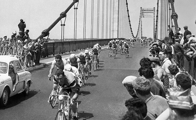 Foto del Tour de France del 1960 ©Getty Images