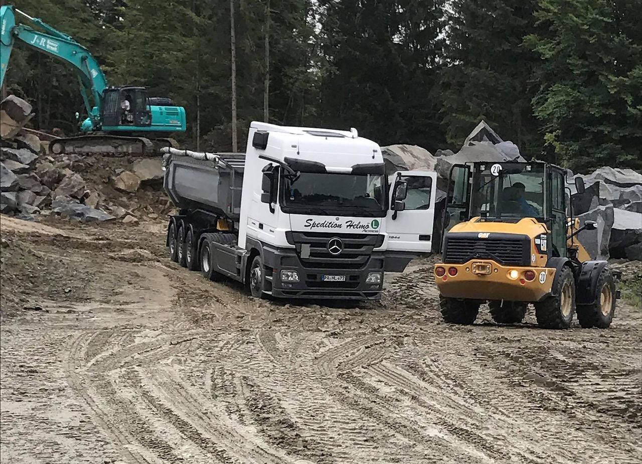 Spedition Helmö truck
