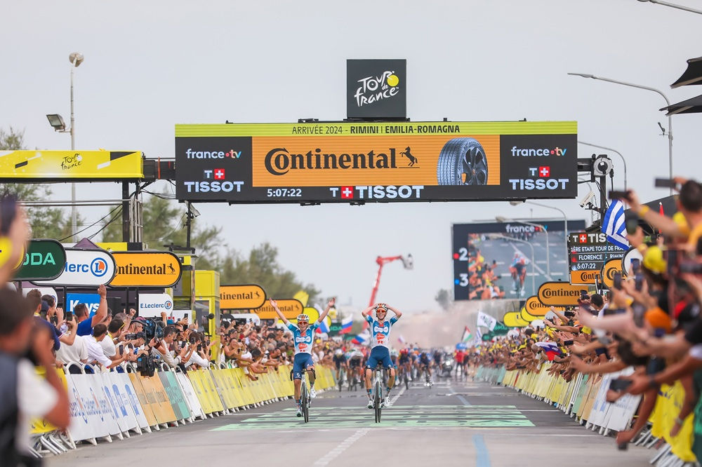 Continental guida la mobilità sostenibile al Tour de France di quest'anno